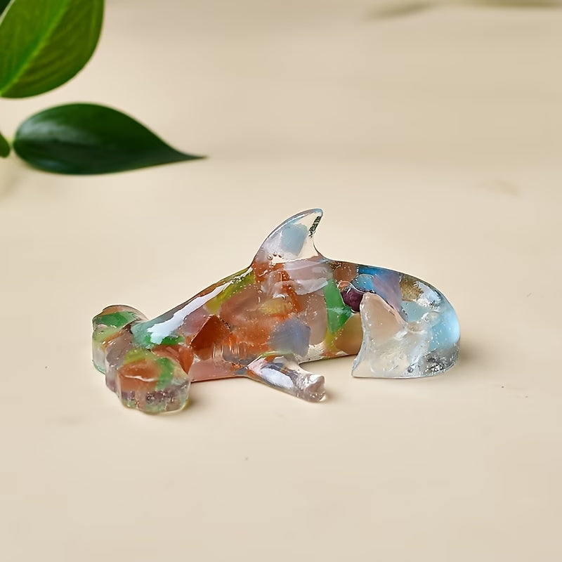 Requin en Résine & Opale