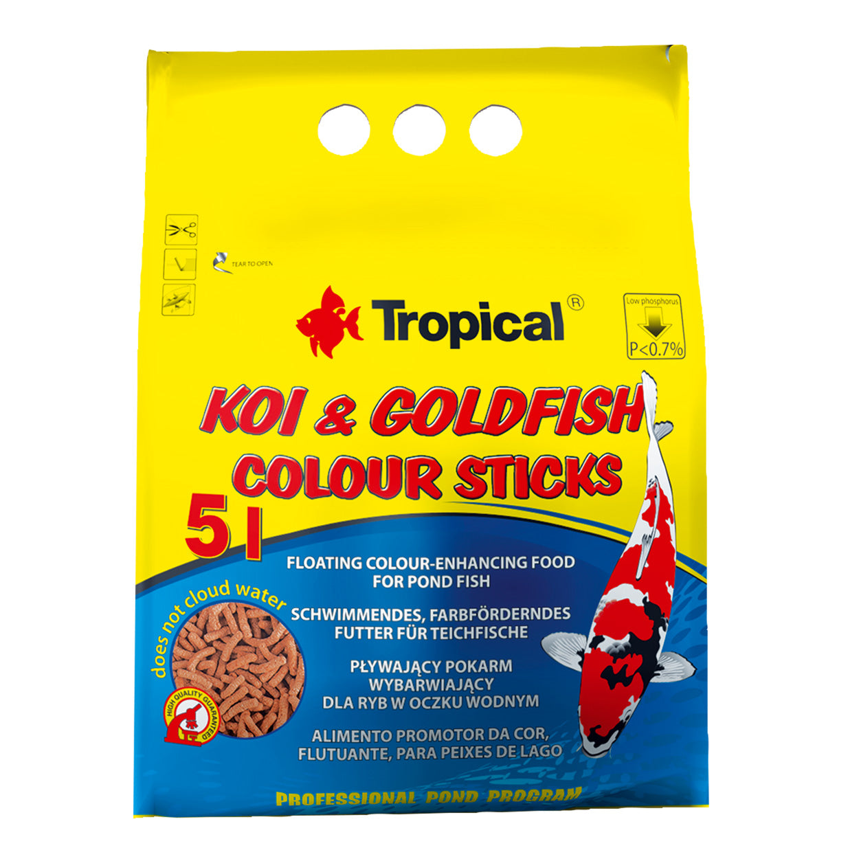 Tropical | Koi & Goldfish Colour Sticks - 400 g