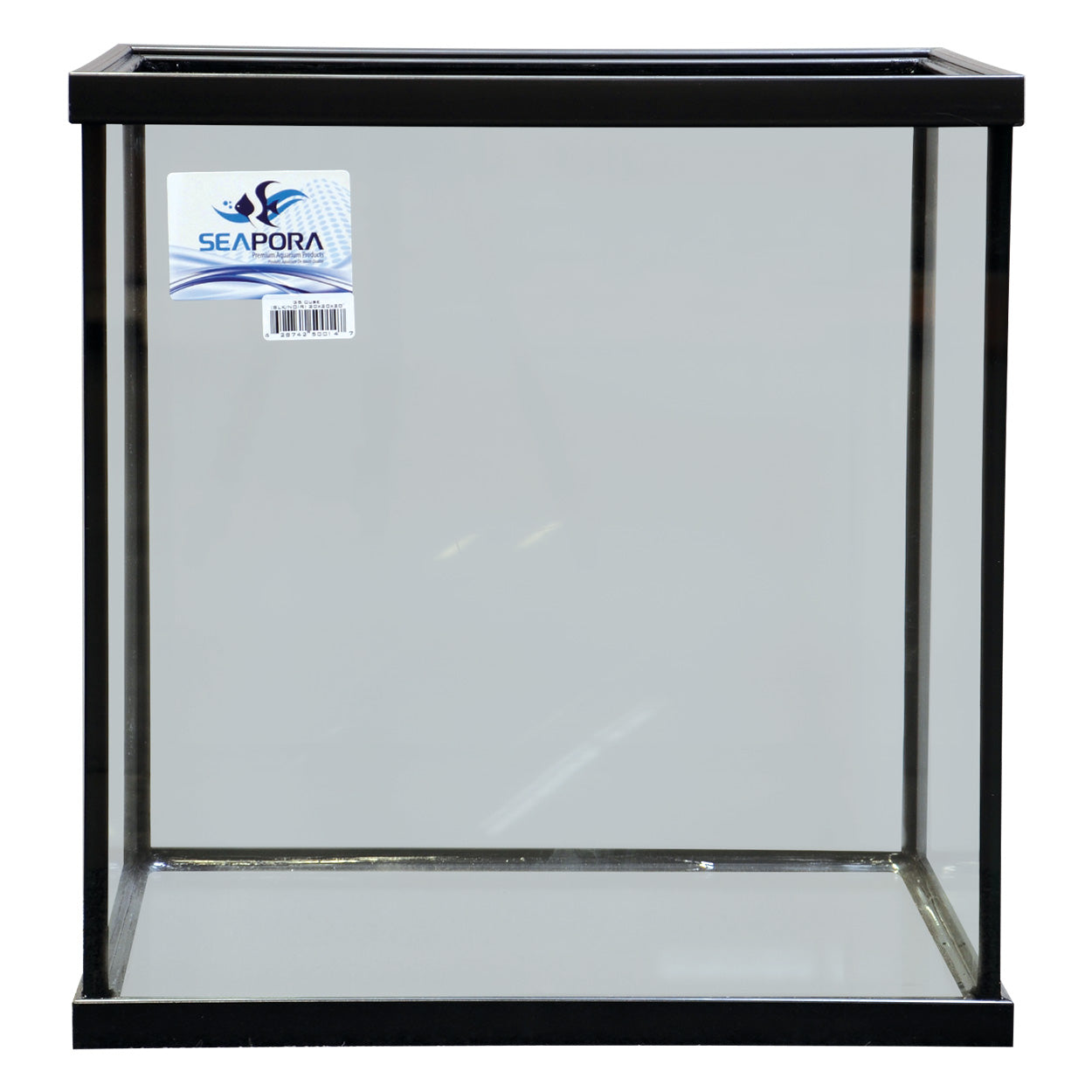 Aquarium Seapora Cube, Noir, (35 Gallons)