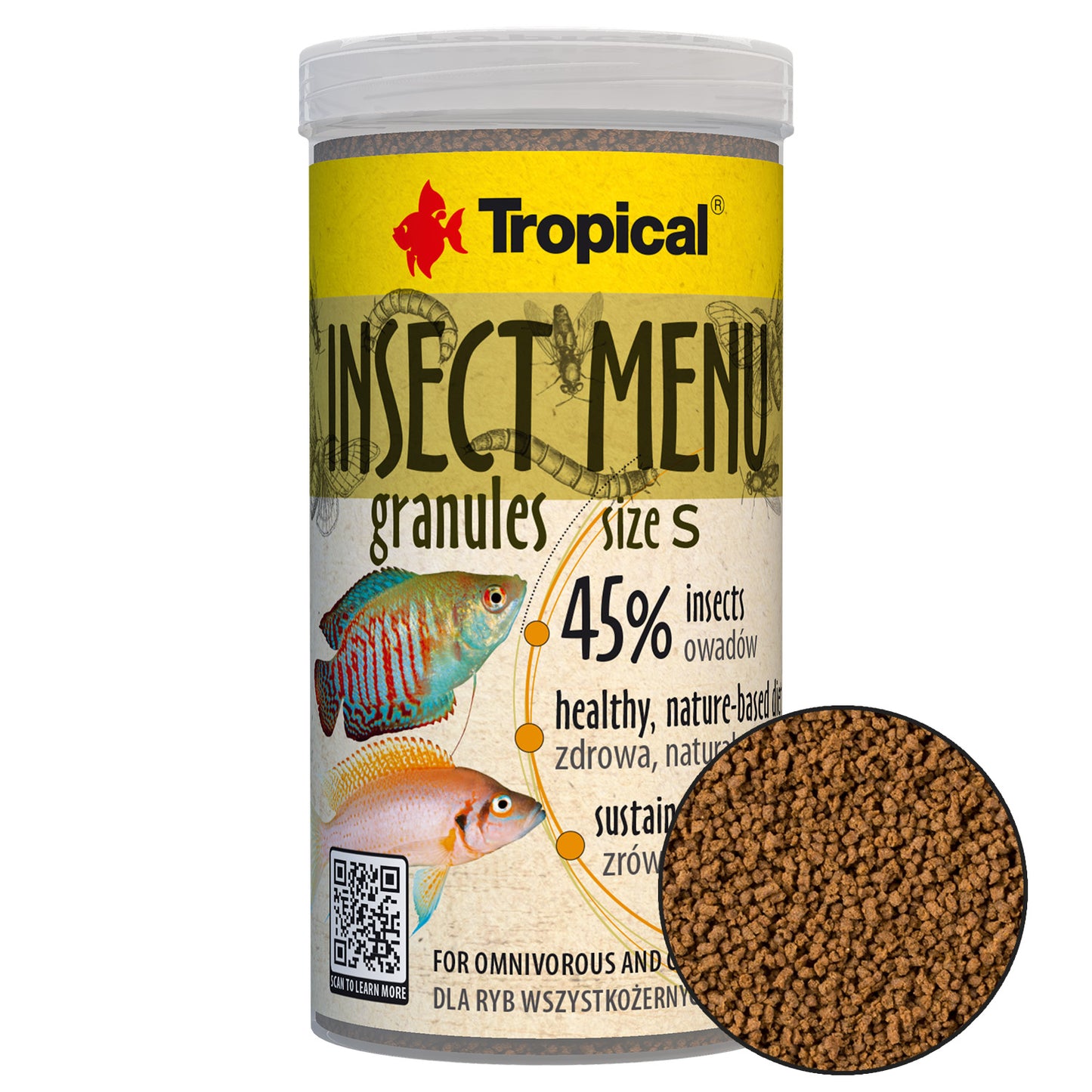 Tropical | Insect Menu Granules