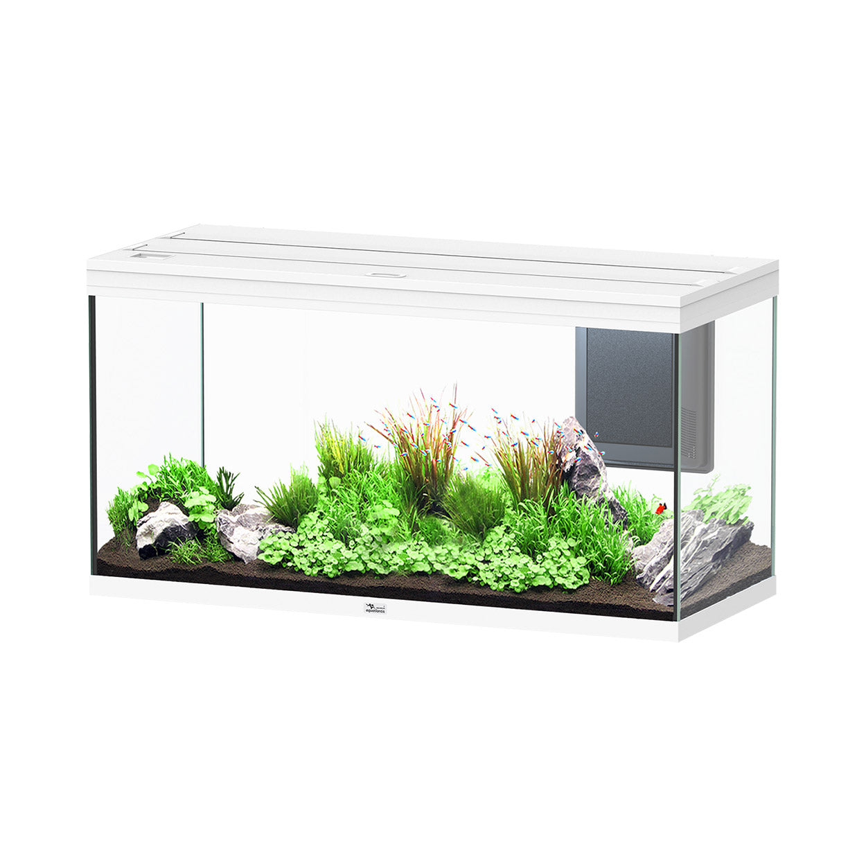 Volga 350 Aquarium - White Matte Finish - 92 gal