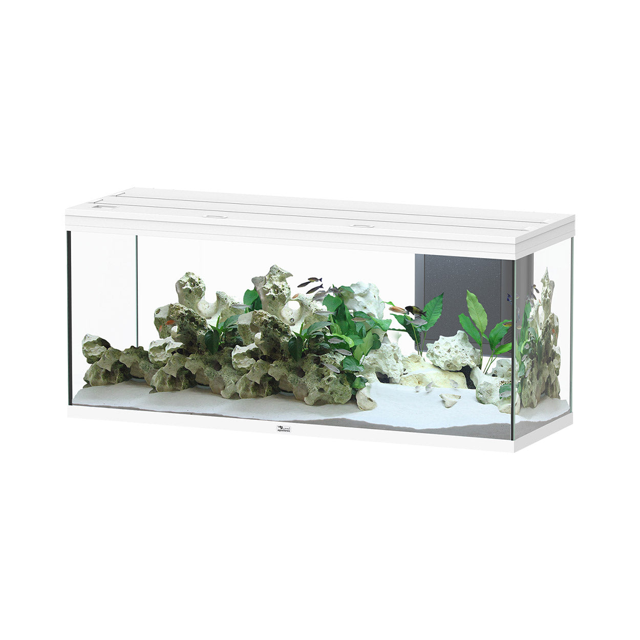 Volga 450 Aquarium - White Matte Finish - 119 gal