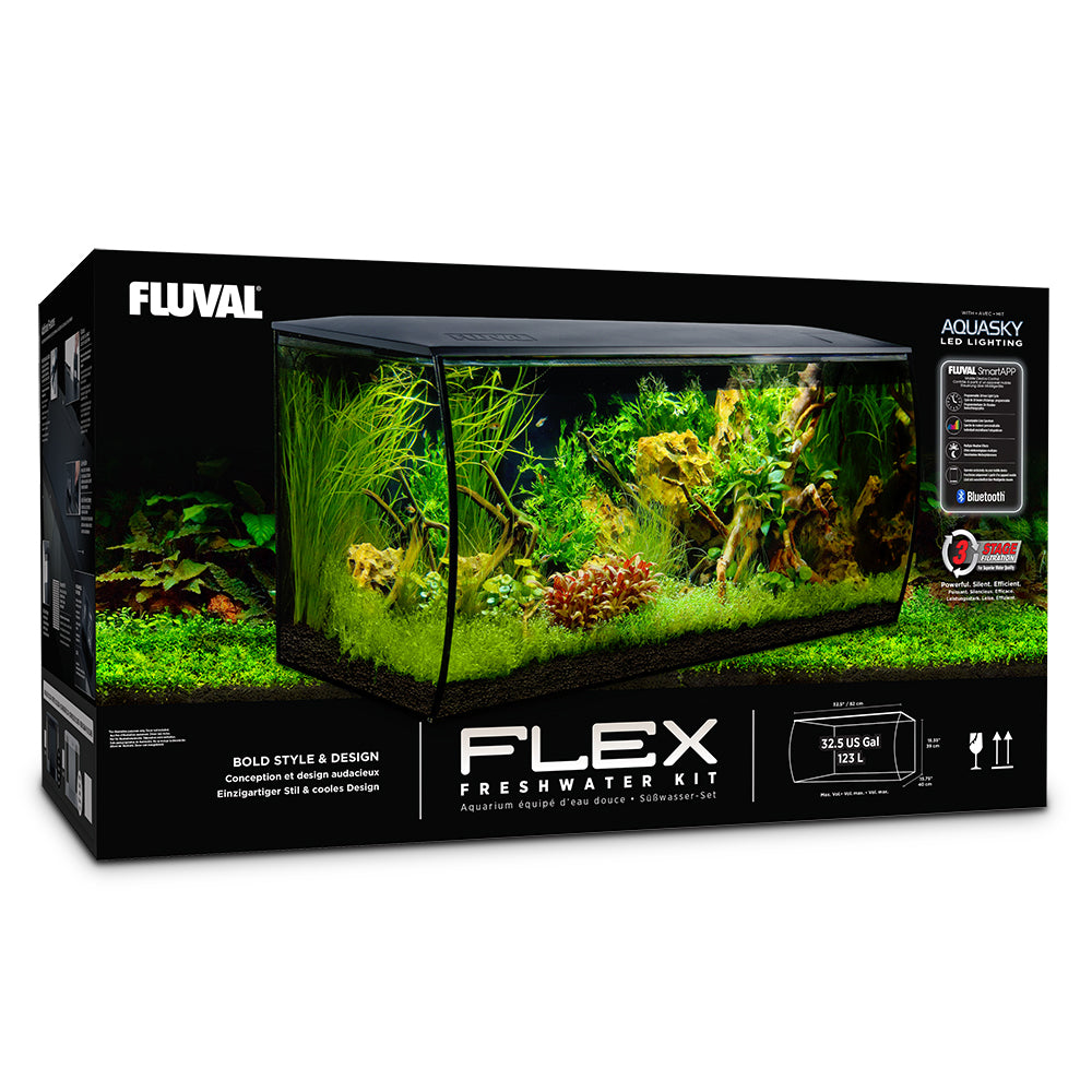 Fluval | Aquarium Flex, 123 L (32,5 gal US)