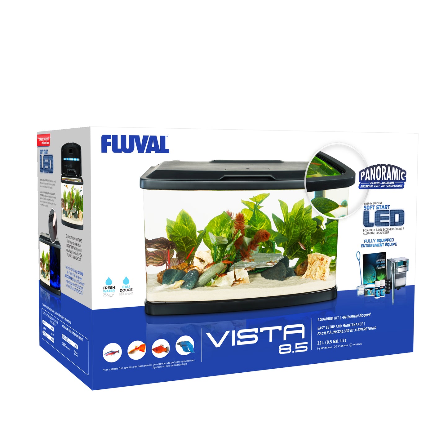 Fluval | Aquarium Vista 8,5 Gal US (32 L)