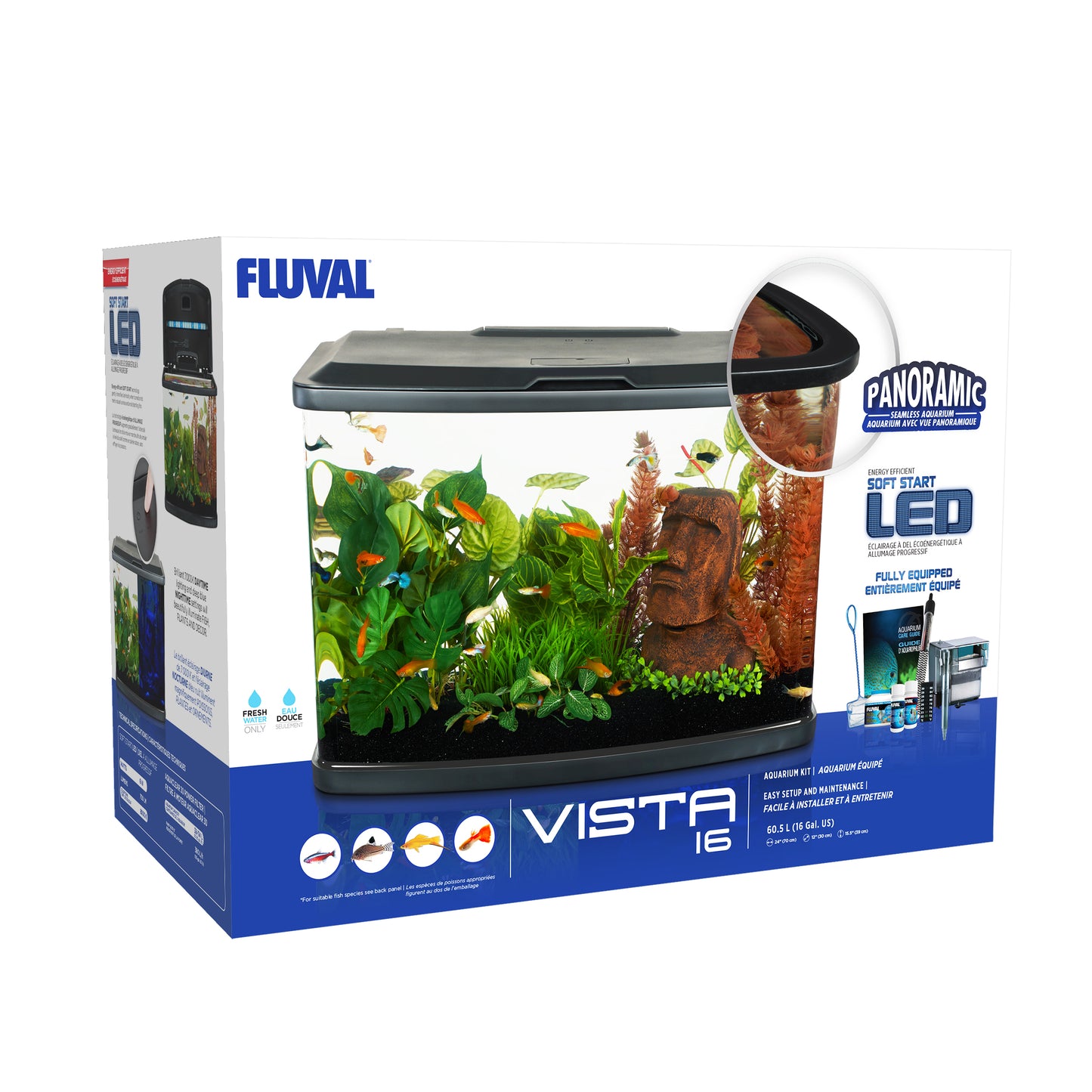 Fluval | Aquarium Vista Fluval, 60 L (16 gal US)