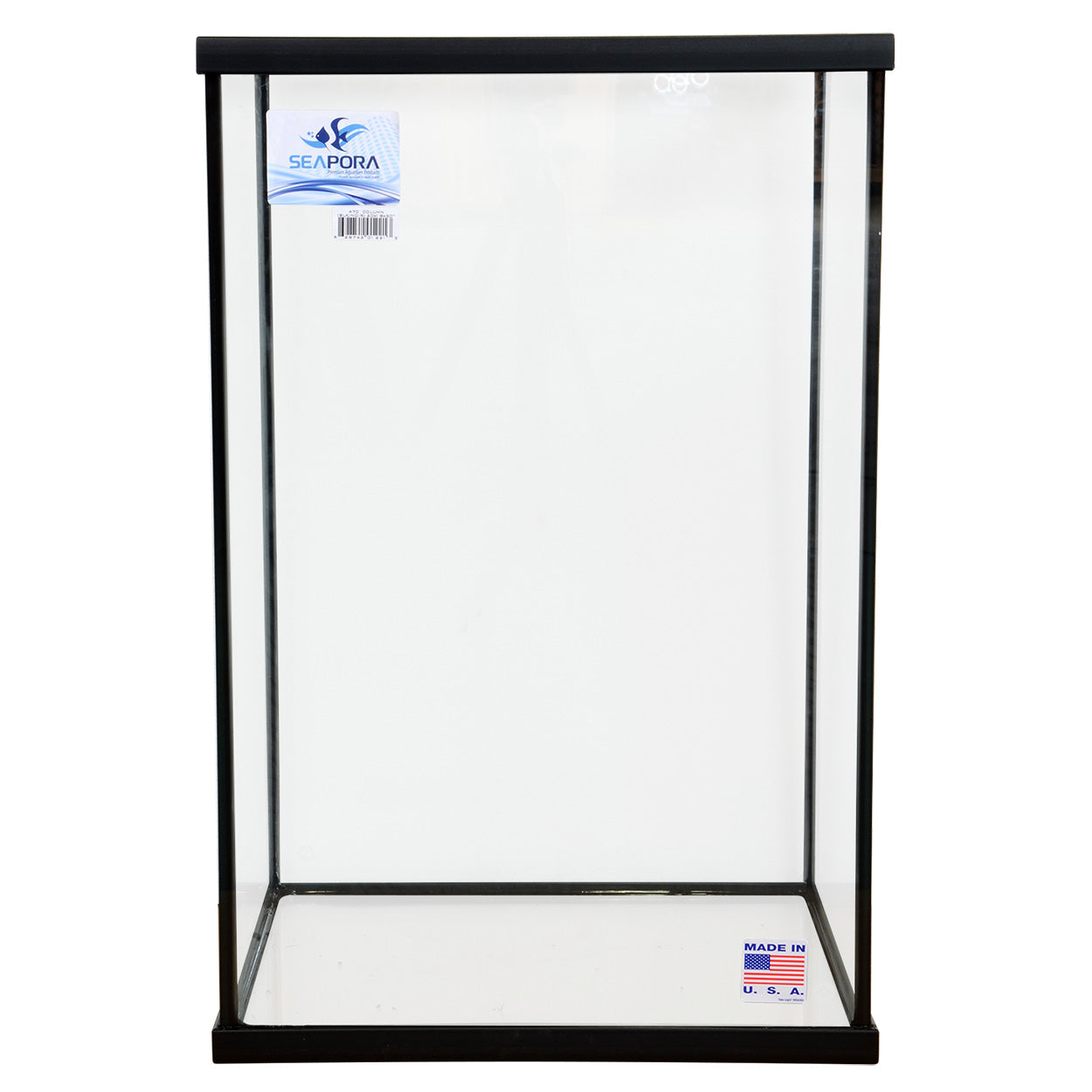 Aquarium Seapora, Noir, (47 Gallons Column)