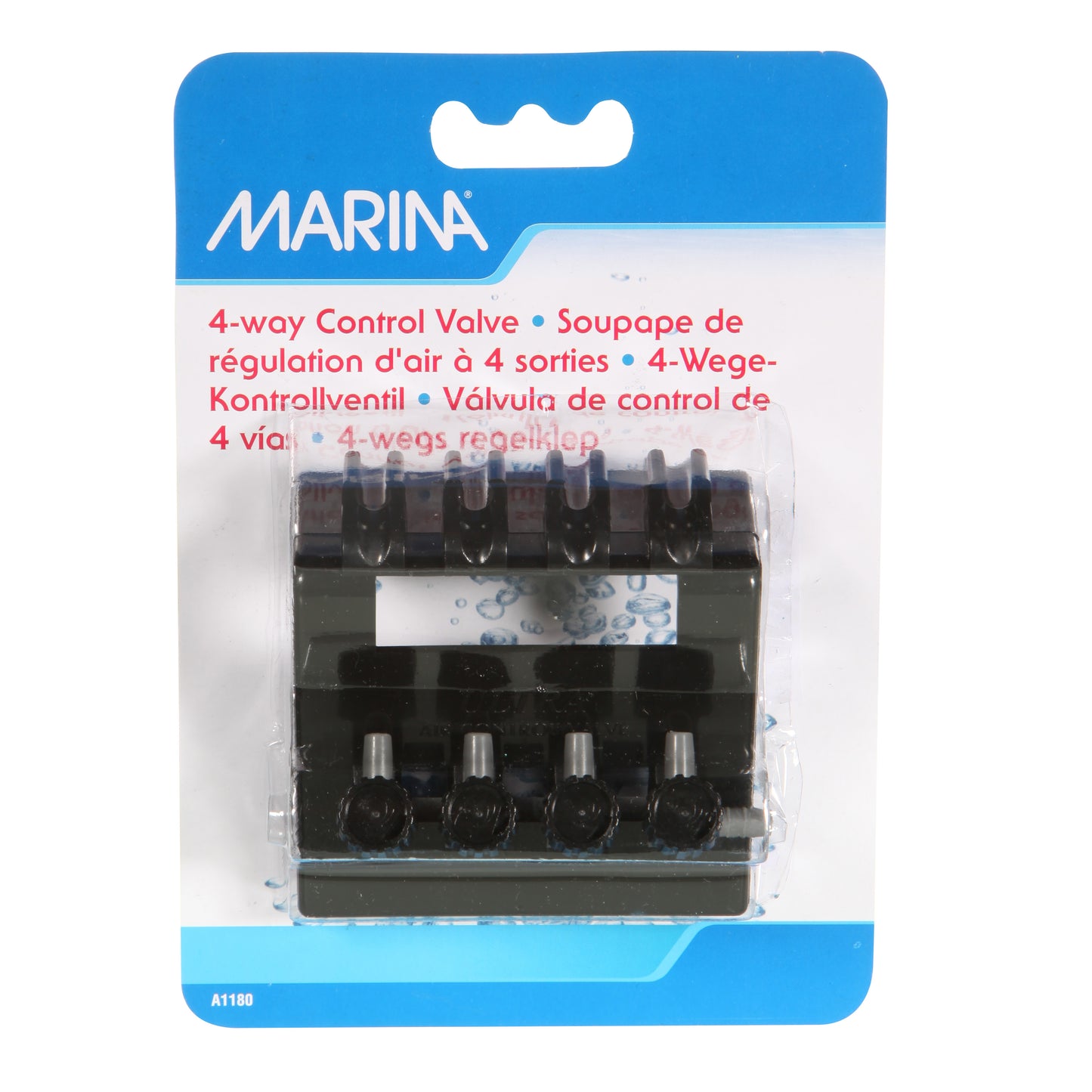 Marina | Soupape de régulation d'air en plastique à 4 sorties