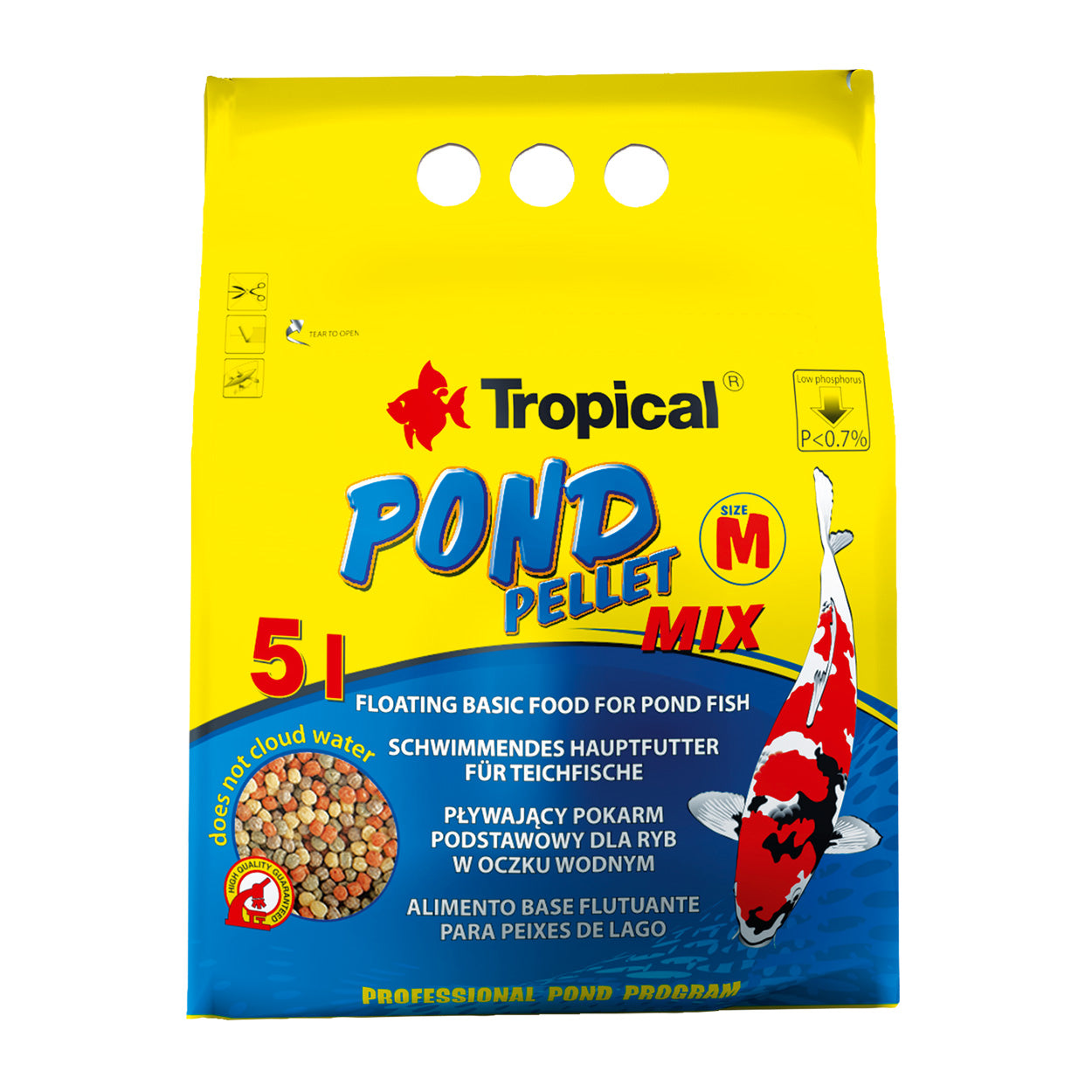 Tropical | Pond Pellet Mix - Medium - 650 g