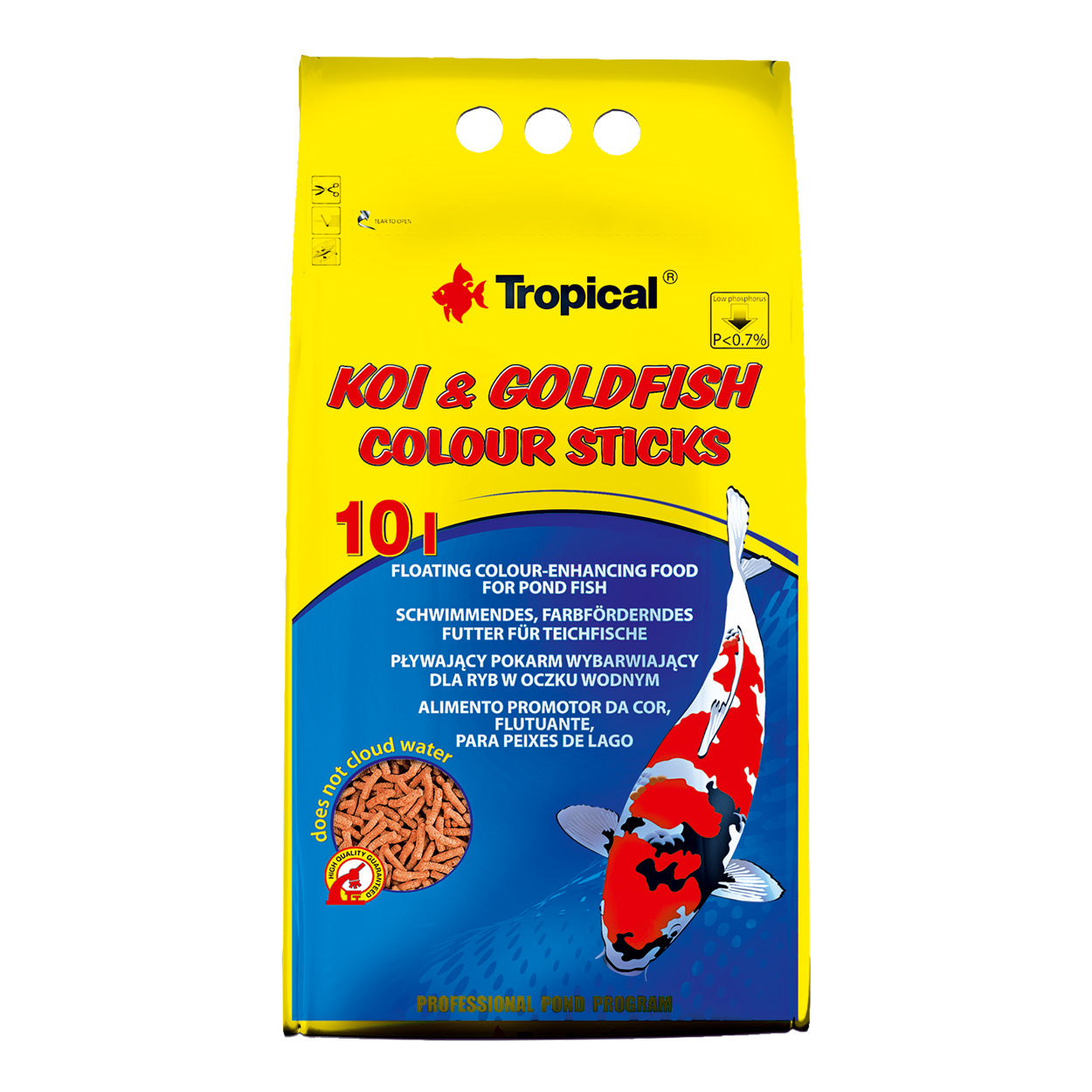 Koi & Goldfish Colour Sticks - 800 g