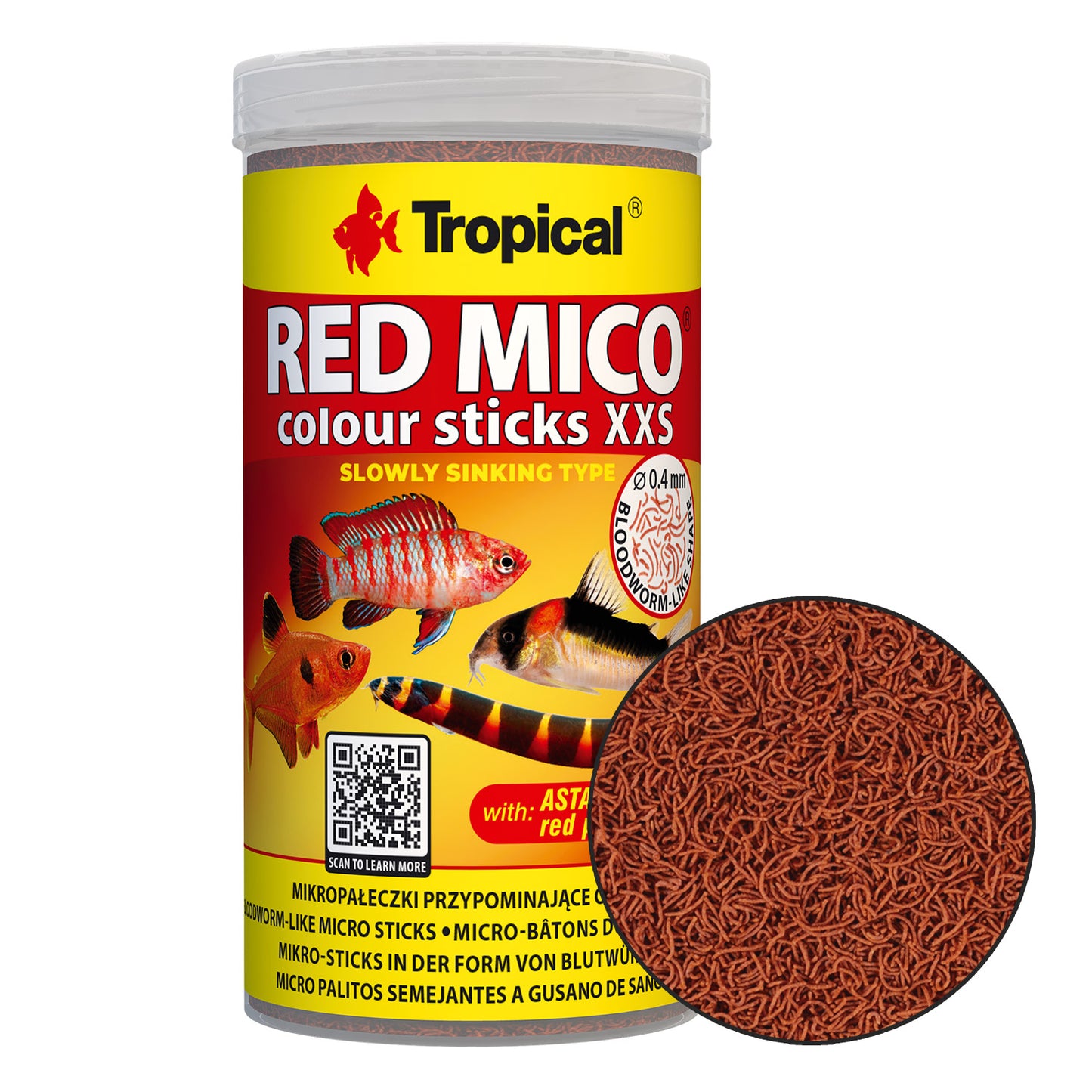 Tropical | Red Mico Colour Sticks