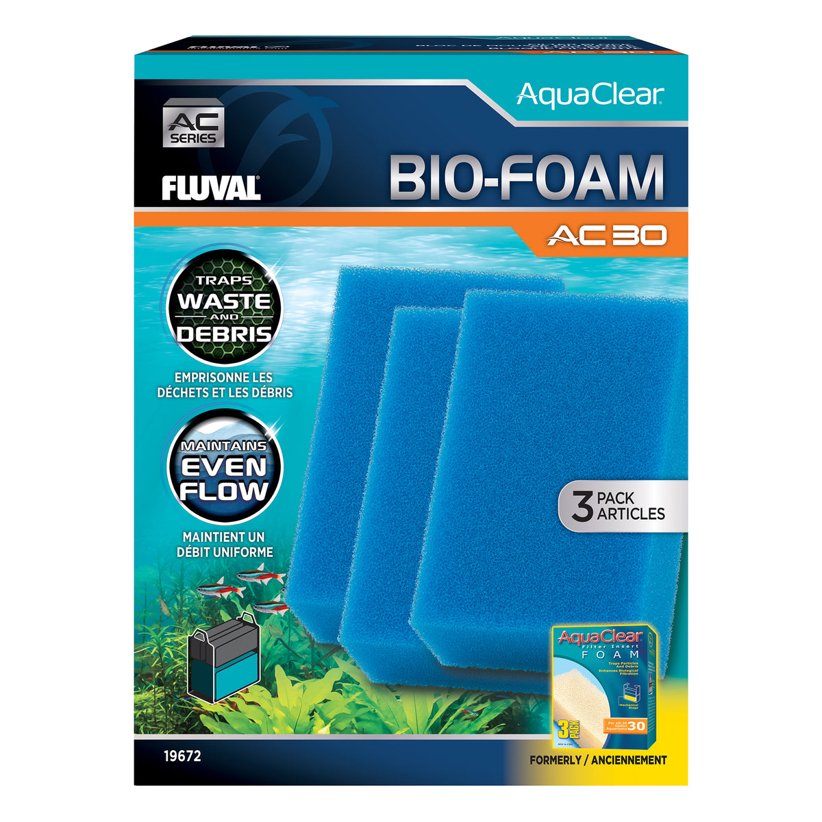 AquaClear | Bio-Foam 30 (3x)