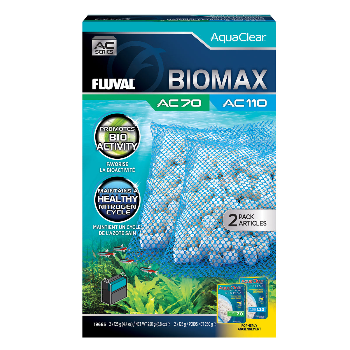 AquaClear | BioMax 70/110 (2x)