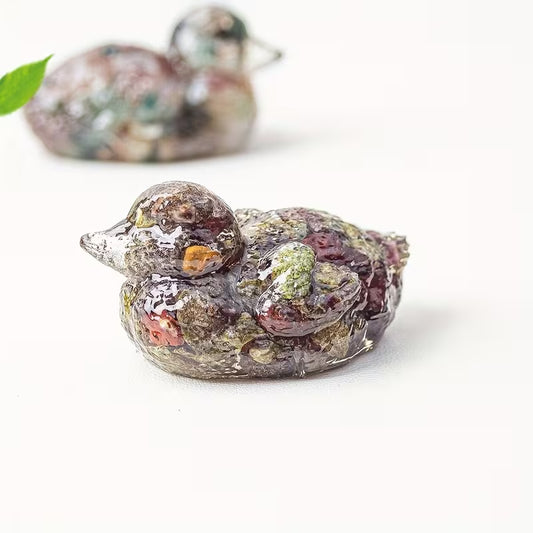 Canard en Résine & Sang de Dragon