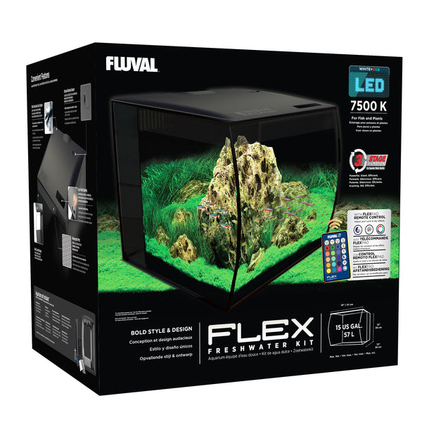 Fluval | Aquarium Flex, 57 L (15 gal US)