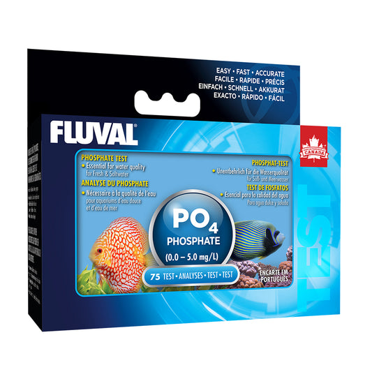 Trousse d'analyse du phosphate (0,0-5,0 mng/L) Fluval