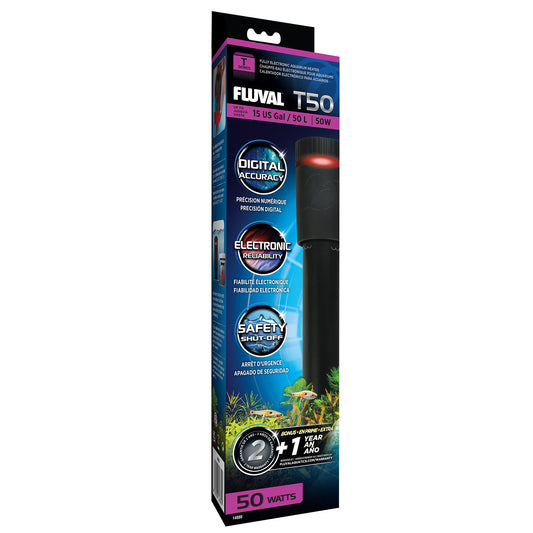 Fluval | Chauffe-eau T50 (50W)
