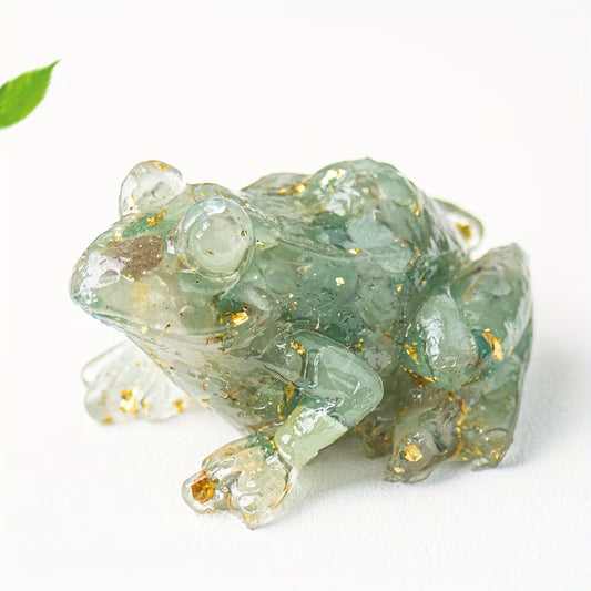 Grenouille en Résine & Aventurine | Petite