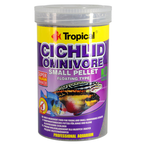 Tropical | Cichlid Omnivore Small Pellets - 360g