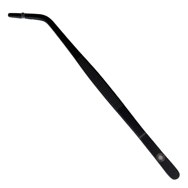Pince Noire, Courbée, 25 cm, Mince