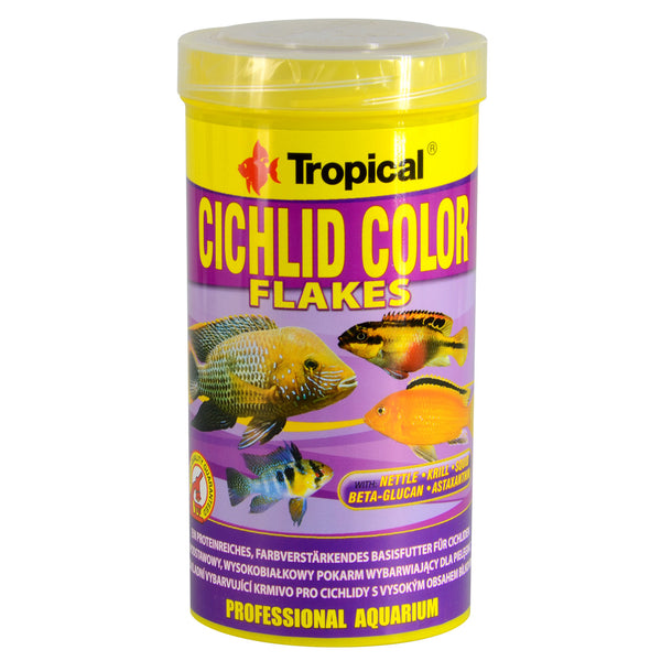 Tropical | Cichlid Color Flakes - 50g