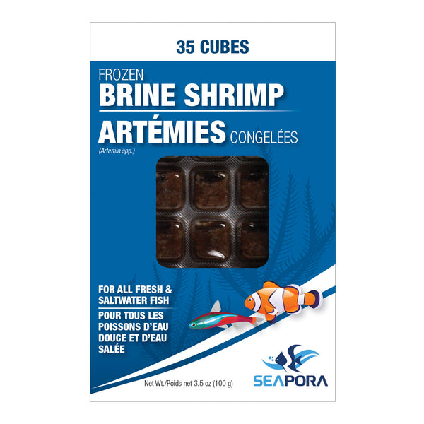 Seapora | Frozen Brine Shrimp Cubes