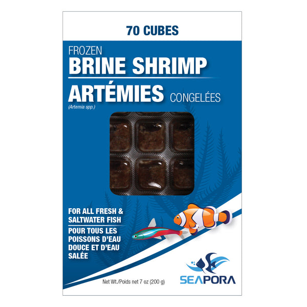 Seapora | Frozen Brine Shrimp Cubes