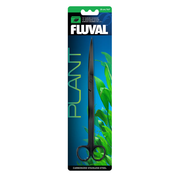 Fluval | Ciseaux courbés en « S », 25 cm (9,8 po)