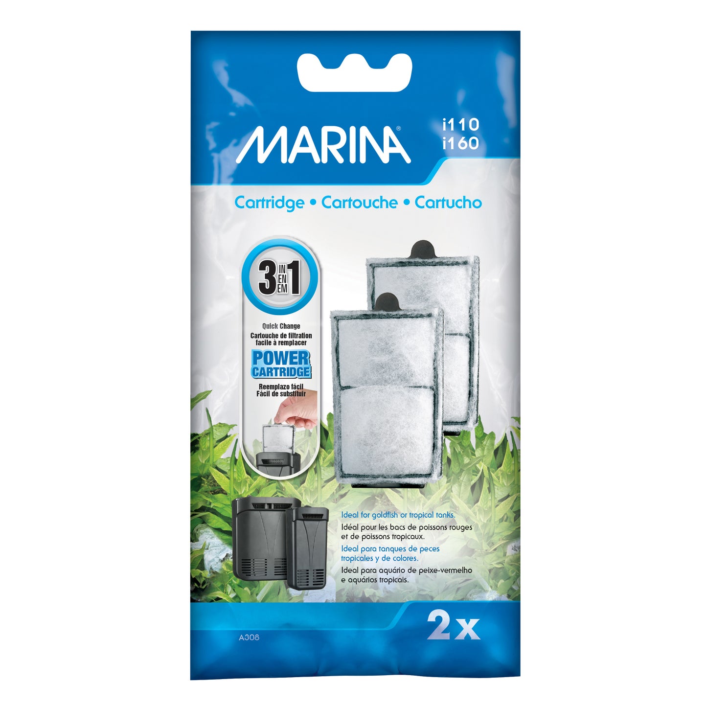 Marina i110 and i160 Filter Cartridge - 2 pcs