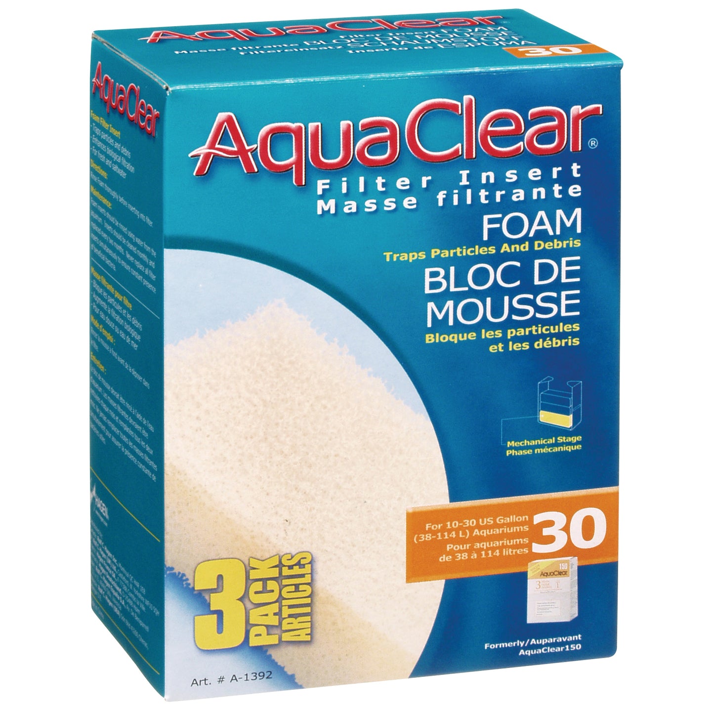 AquaClear Foam Filter 3 Pack